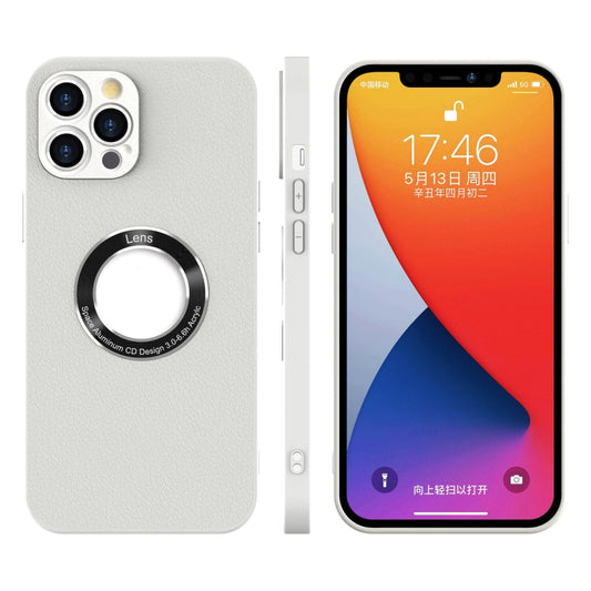 For iPhone 12 PU+PC+TPU Mobile Phone Protective Case(White) - iPhone 12 / 12 Pro Cases by buy2fix | Online Shopping UK | buy2fix