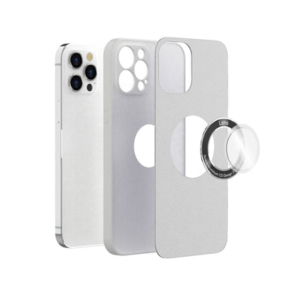 For iPhone 12 PU+PC+TPU Mobile Phone Protective Case(White) - iPhone 12 / 12 Pro Cases by buy2fix | Online Shopping UK | buy2fix