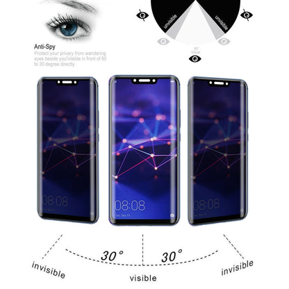 For Huawei Mate 20 Lite 9H Surface Hardness 180 Degree Privacy Anti Glare Screen Protector - Huawei Tempered Glass by buy2fix | Online Shopping UK | buy2fix