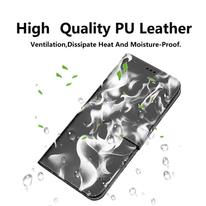 For LG K50 / Q60 Cloud Fog Pattern Horizontal Flip Leather Case with Holder & Card Slot & Wallet(Black) - LG Cases by buy2fix | Online Shopping UK | buy2fix