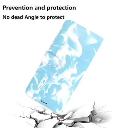 For Huawei P50 Pro Cloud Fog Pattern Horizontal Flip Leather Case with Holder & Card Slot & Wallet(Sky Blue) - Huawei Cases by buy2fix | Online Shopping UK | buy2fix