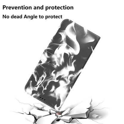 For Huawei P50 Pro Cloud Fog Pattern Horizontal Flip Leather Case with Holder & Card Slot & Wallet(Black) - Huawei Cases by buy2fix | Online Shopping UK | buy2fix