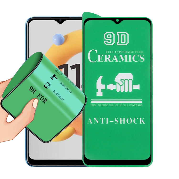 For OPPO Realme C11 (2021) 9D Full Screen Full Glue Ceramic Film - Realme Tempered Glass by buy2fix | Online Shopping UK | buy2fix