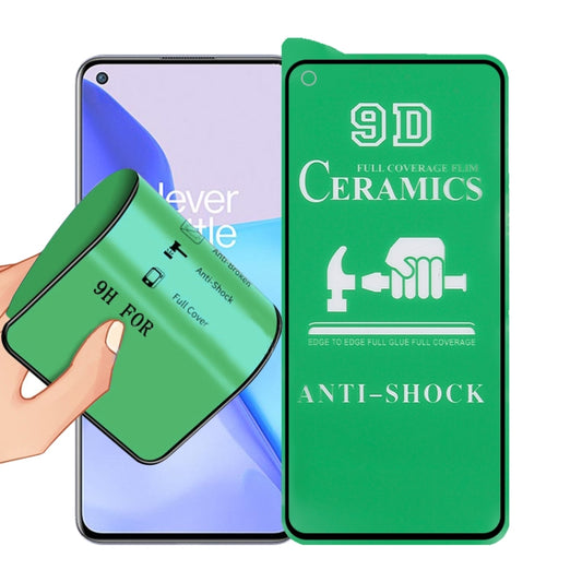 For OnePlus 9 9D Full Screen Full Glue Ceramic Film - OnePlus Tempered Glass by buy2fix | Online Shopping UK | buy2fix