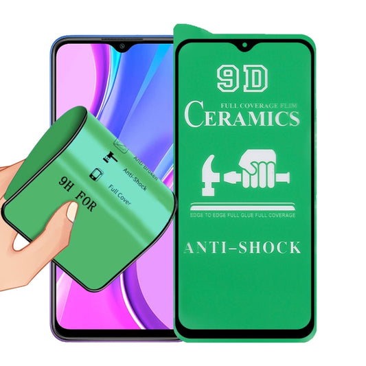 For Xiaomi Redmi 9 Prime 9D Full Screen Full Glue Ceramic Film -  by buy2fix | Online Shopping UK | buy2fix