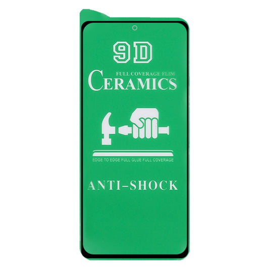 For Xiaomi Redmi Note 10 5G 9D Full Screen Full Glue Ceramic Film -  by buy2fix | Online Shopping UK | buy2fix
