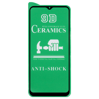 For Samsung Galaxy A02s 9D Full Screen Full Glue Ceramic Film - Galaxy Tempered Glass by buy2fix | Online Shopping UK | buy2fix