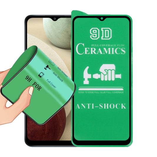 For Samsung Galaxy A12 5G / A12 / A12 Nacho / M12 / A13 5G 9D Full Screen Full Glue Ceramic Film - Galaxy Tempered Glass by buy2fix | Online Shopping UK | buy2fix