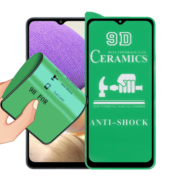 For Samsung Galaxy A32 5G 9D Full Screen Full Glue Ceramic Film - Galaxy Tempered Glass by buy2fix | Online Shopping UK | buy2fix