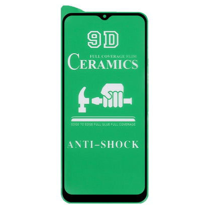 For Samsung Galaxy F02s 9D Full Screen Full Glue Ceramic Film - Galaxy Tempered Glass by buy2fix | Online Shopping UK | buy2fix