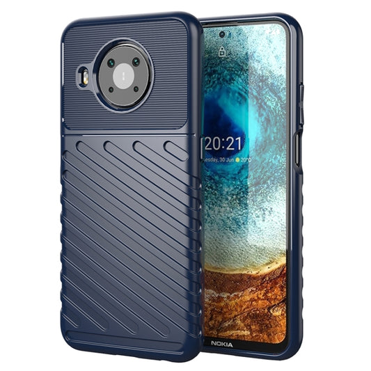 For Nokia X20 Thunderbolt Shockproof TPU Protective Soft Case(Blue) by buy2fix