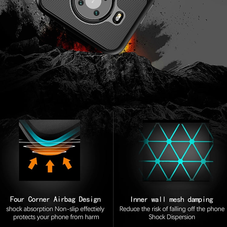 For Nokia X20 Thunderbolt Shockproof TPU Protective Soft Case(Blue) by buy2fix