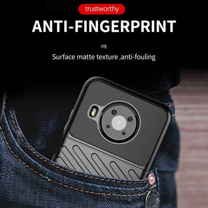 For Nokia X20 Thunderbolt Shockproof TPU Protective Soft Case(Blue) by buy2fix