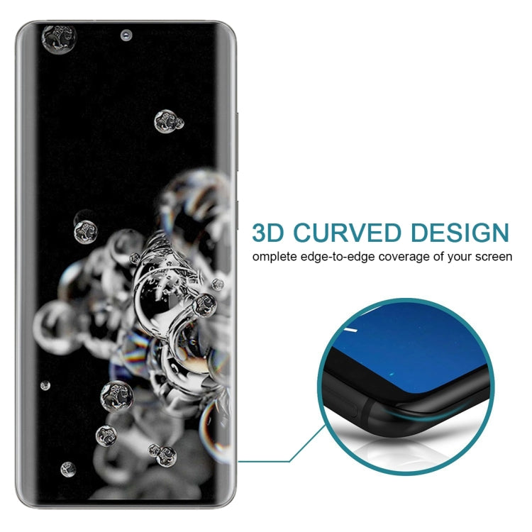 For Samsung Galaxy S20 Ultra 0.3mm 9H Surface Hardness 3D Curved Surface Privacy Glass Film by buy2fix
