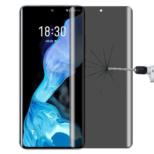 For Meizu 18 / 18s 0.3mm 9H Surface Hardness 3D Curved Surface Privacy Glass Film - Others by buy2fix | Online Shopping UK | buy2fix