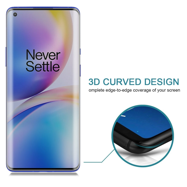 For OnePlus 8 Pro 25 PCS 0.3mm 9H Surface Hardness 3D Curved Surface Privacy Glass Film - OnePlus Tempered Glass by buy2fix | Online Shopping UK | buy2fix