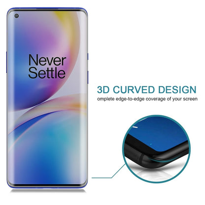 For OnePlus 8 Pro 25 PCS 0.3mm 9H Surface Hardness 3D Curved Surface Privacy Glass Film - OnePlus Tempered Glass by buy2fix | Online Shopping UK | buy2fix