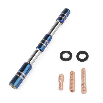 Car Modified Aluminum Signal Antenna Aerial(Roasted Blue) by buy2fix