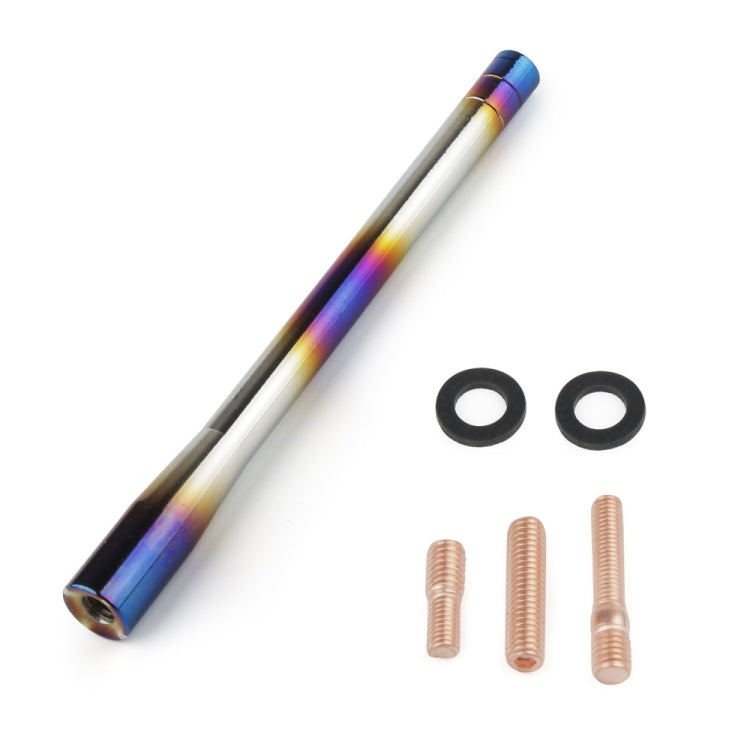 Car Modified Aluminum Signal Antenna Aerial(Blue + Silver) by buy2fix