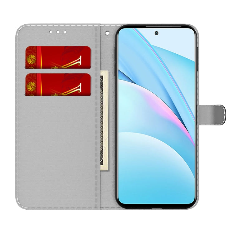 For  Xiaomi Mi 10T Lite 5G Cloud Fog Pattern Horizontal Flip Leather Case with Holder & Card Slot & Wallet(Dark Green) - Xiaomi Cases by buy2fix | Online Shopping UK | buy2fix