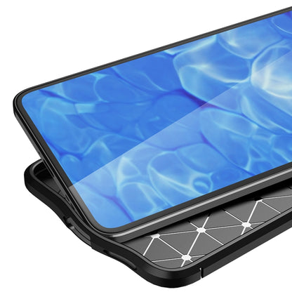 For OPPO Reno6 5G Litchi Texture TPU Shockproof Case(Black) by buy2fix