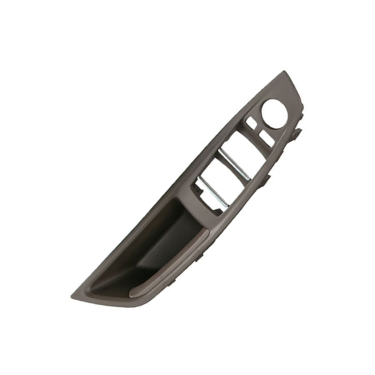 Car Left Front Inner Door Armrest for BMW  5 Series F10 / F18, Left Driving(Mocha) - Door Handles by buy2fix | Online Shopping UK | buy2fix
