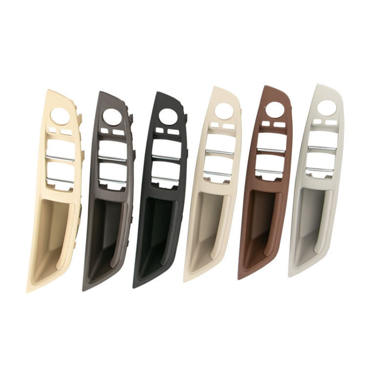 Car Left Front Inner Door Armrest for BMW  5 Series F10 / F18, Left Driving(Mocha) - Door Handles by buy2fix | Online Shopping UK | buy2fix
