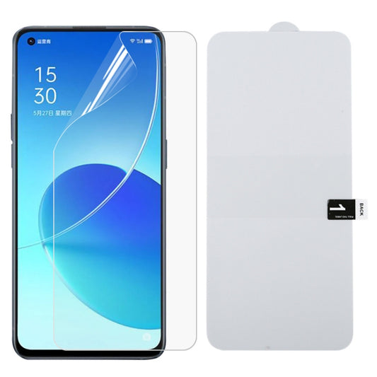 For OPPO Reno6 5G Full Screen Protector Explosion-proof Hydrogel Film - Others by buy2fix | Online Shopping UK | buy2fix