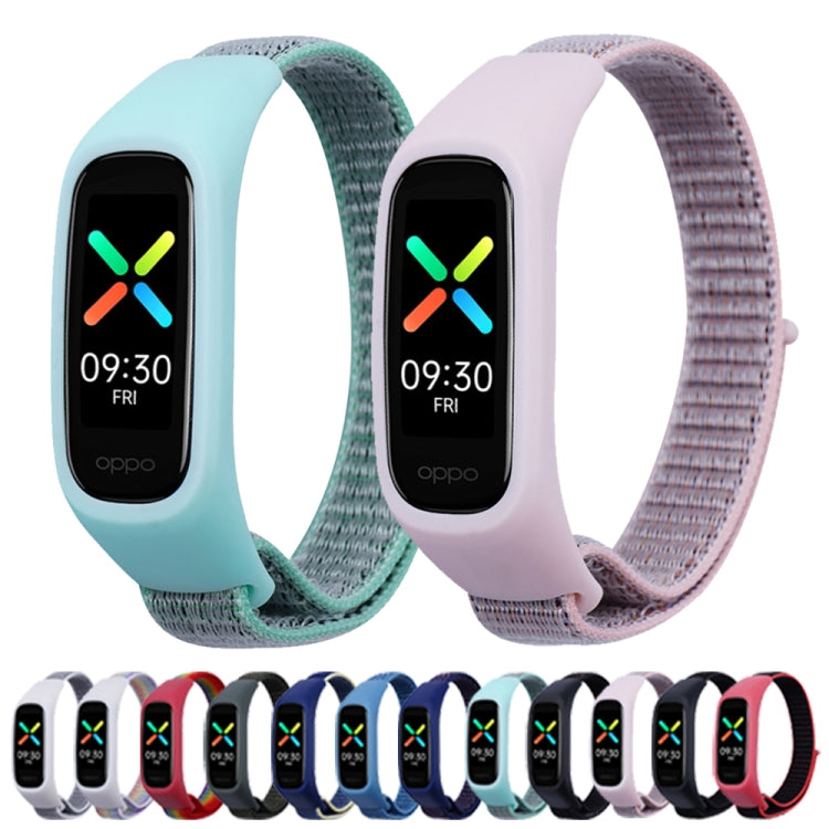 For OPPO Watch Nylon Watch Band(Dark Blue) -  by buy2fix | Online Shopping UK | buy2fix