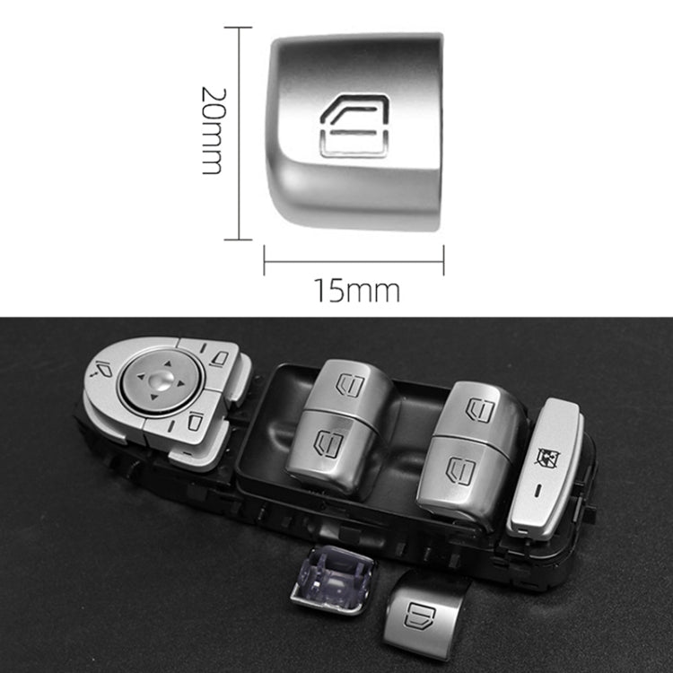 Car Window Glass Lift Switch Button for Mercedes-Benz W205 / W253 after 2015(No.3 Button) - Car Switches by buy2fix | Online Shopping UK | buy2fix