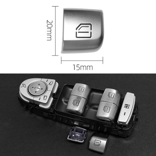 Car Window Glass Lift Switch Button for Mercedes-Benz W205 / W253 after 2015(No.4 Button) - Car Switches by buy2fix | Online Shopping UK | buy2fix