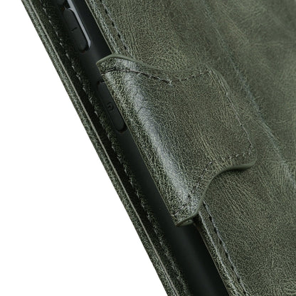 For Google Pixel 6 Mirren Crazy Horse Texture Horizontal Flip Leather Case with Holder & Card Slots & Wallet(Dark Green) - Google Cases by buy2fix | Online Shopping UK | buy2fix