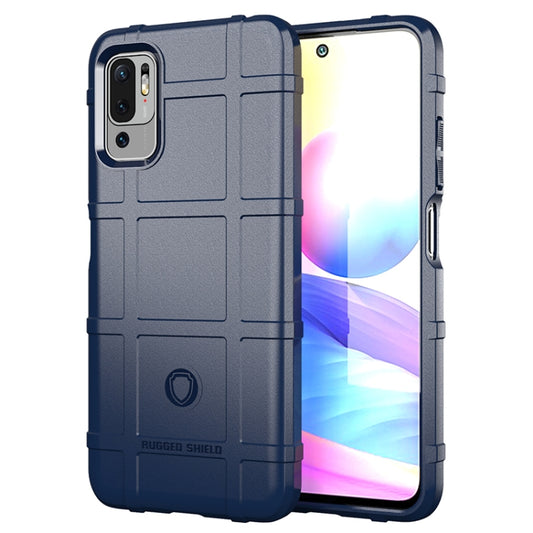 For Xiaomi Redmi Note 10 5G Full Coverage Shockproof TPU Case(Blue) - Xiaomi Cases by buy2fix | Online Shopping UK | buy2fix