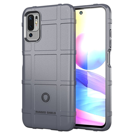 For Xiaomi Redmi Note 10 5G Full Coverage Shockproof TPU Case(Grey) - Xiaomi Cases by buy2fix | Online Shopping UK | buy2fix