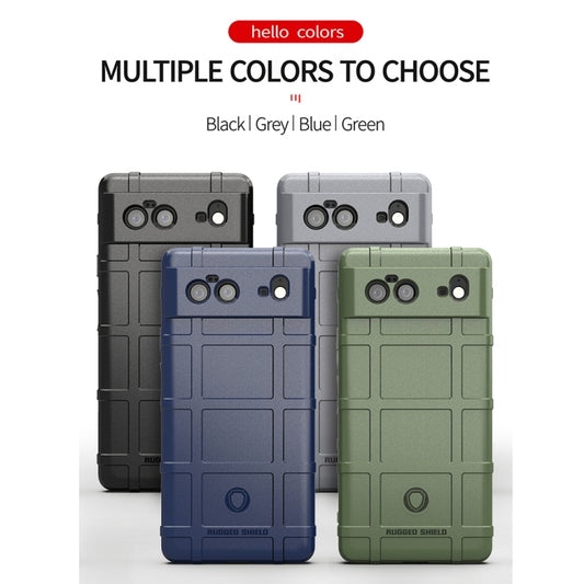 For Google Pixel 6 Full Coverage Shockproof TPU Case(Black) - Google Cases by buy2fix | Online Shopping UK | buy2fix