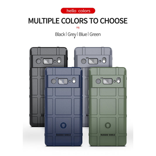 For Google Pixel 6 Pro Full Coverage Shockproof TPU Case(Black) - Google Cases by buy2fix | Online Shopping UK | buy2fix