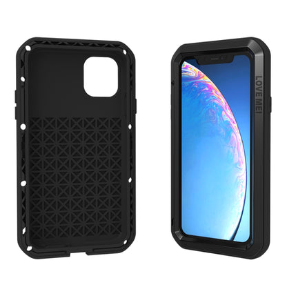 For iPhone 11 LOVE MEI Metal Shockproof Waterproof Dustproof Protective Case(Silver) - iPhone 11 Cases by LOVE MEI | Online Shopping UK | buy2fix