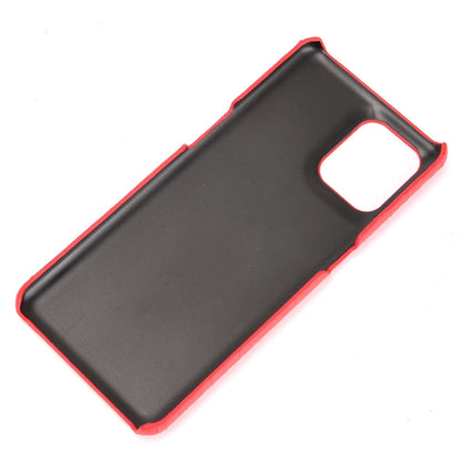 For OPPO Find X3 / X3 Pro Shockproof Crocodile Texture PC + PU Case(Red) by buy2fix