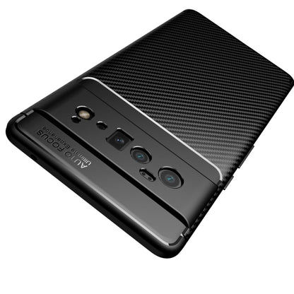 For Google Pixel 6 Pro Carbon Fiber Texture Shockproof TPU Case(Black) - Google Cases by buy2fix | Online Shopping UK | buy2fix
