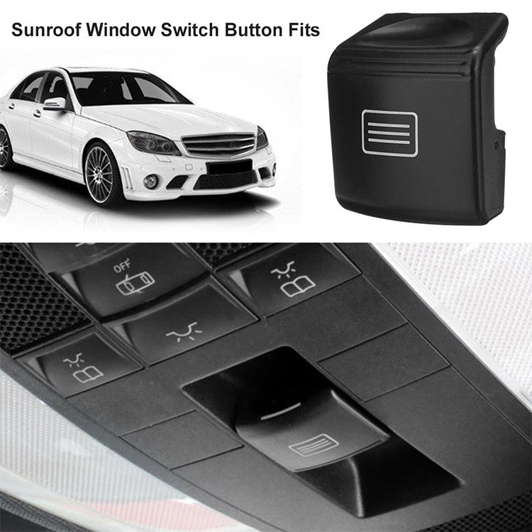 Car Sunroof Switch Button Dome Light Button for Mercedes-Benz W204 / X204 2008-2015(Nut Beige) - Car Switches by buy2fix | Online Shopping UK | buy2fix