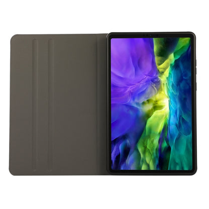 For Samsung Galaxy Tab A7 Lite 8.4 T220/225 Voltage Craft Texture TPU Horizontal Flip Protective Case with Holder(Dark Blue) - Tab A7 Lite T220 / T225 by buy2fix | Online Shopping UK | buy2fix