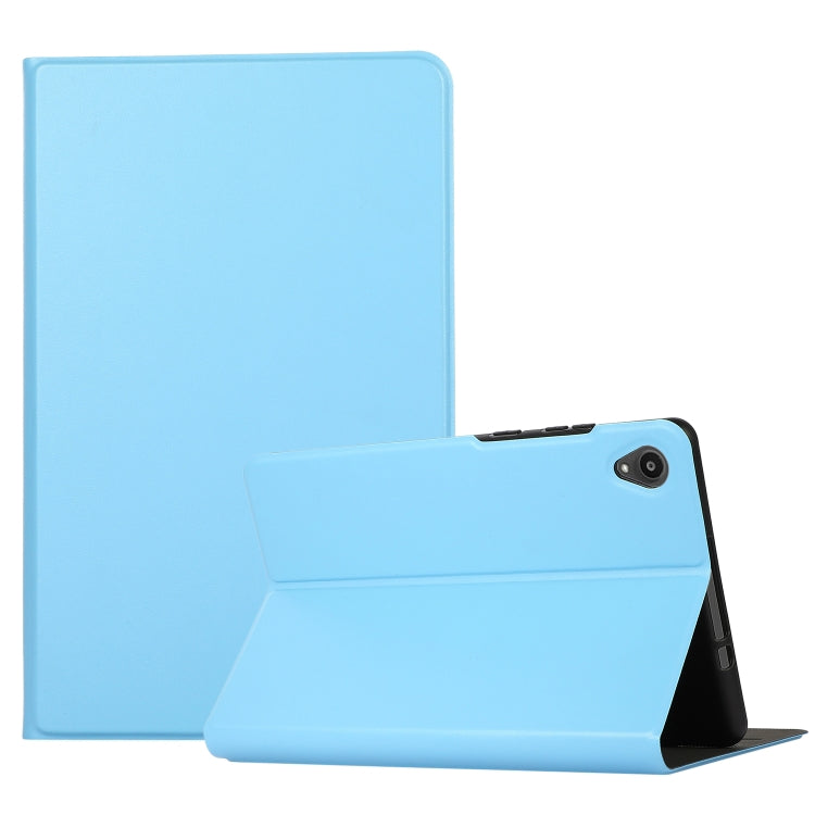 For Lenovo Tab M8 8705/8505 Voltage Craft Texture TPU Horizontal Flip Protective Case with Holder(Sky Blue) - Lenovo by buy2fix | Online Shopping UK | buy2fix