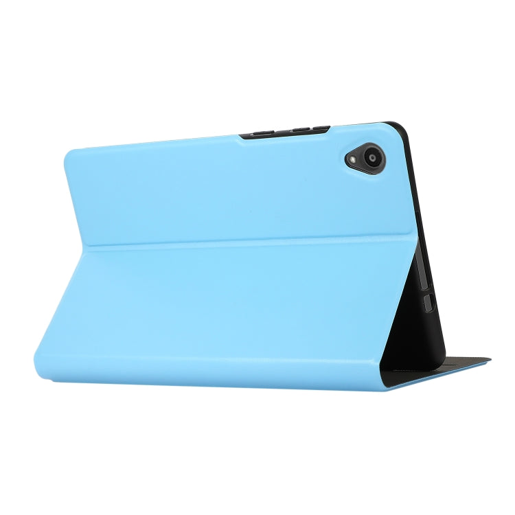 For Lenovo Tab M8 8705/8505 Voltage Craft Texture TPU Horizontal Flip Protective Case with Holder(Sky Blue) - Lenovo by buy2fix | Online Shopping UK | buy2fix