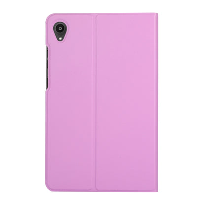 For Lenovo Tab M8 8705/8505 Voltage Craft Texture TPU Horizontal Flip Protective Case with Holder(Purple) - Lenovo by buy2fix | Online Shopping UK | buy2fix