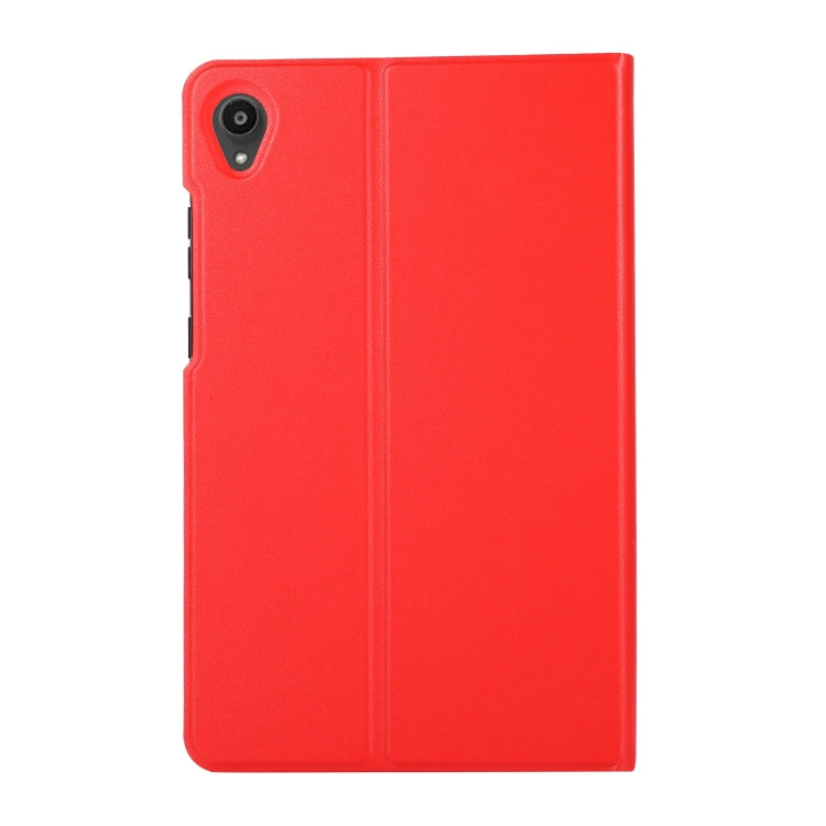 For Lenovo Tab M8 8705/8505 Voltage Craft Texture TPU Horizontal Flip Protective Case with Holder(Red) - Lenovo by buy2fix | Online Shopping UK | buy2fix