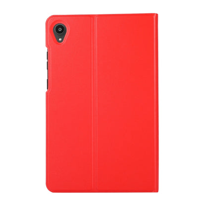 For Lenovo Tab M8 8705/8505 Voltage Craft Texture TPU Horizontal Flip Protective Case with Holder(Red) - Lenovo by buy2fix | Online Shopping UK | buy2fix