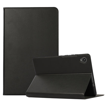 For Lenovo Tab M8 8705/8505 Voltage Craft Texture TPU Horizontal Flip Protective Case with Holder(Black) - Lenovo by buy2fix | Online Shopping UK | buy2fix