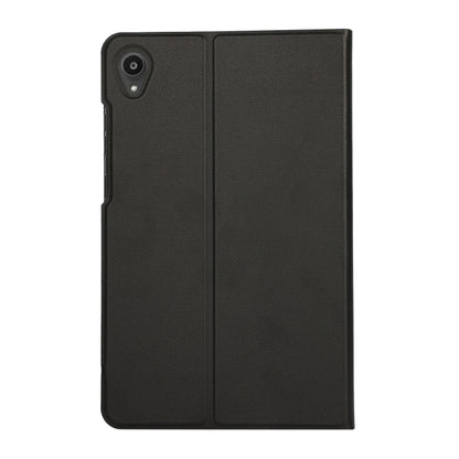 For Lenovo Tab M8 8705/8505 Voltage Craft Texture TPU Horizontal Flip Protective Case with Holder(Black) - Lenovo by buy2fix | Online Shopping UK | buy2fix