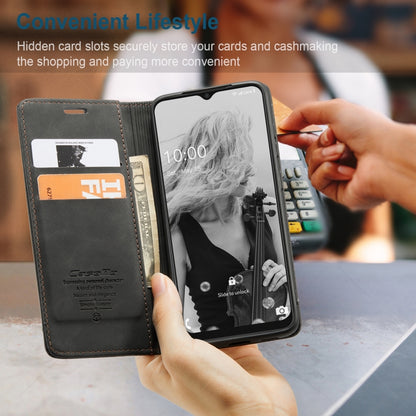 For Samsung Galaxy A22 5G CaseMe 013 Multifunctional Horizontal Flip Leather Case with Card Slot & Holder & Wallet(Black) - Galaxy Phone Cases by CaseMe | Online Shopping UK | buy2fix