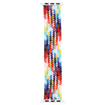 Metal Head Braided Nylon Watch Band, Size: S 135mm For Apple Watch Series 9&8&7 41mm / SE 3&SE 2&6&SE&5&4 40mm / 3&2&1 38mm(Colorful) by buy2fix